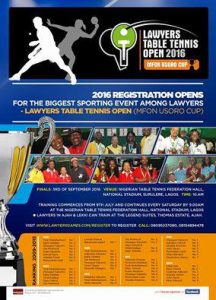 Lawyers Table Tennis open