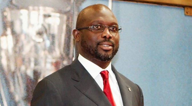 Breaking News:George Weah is the new President of Liberia