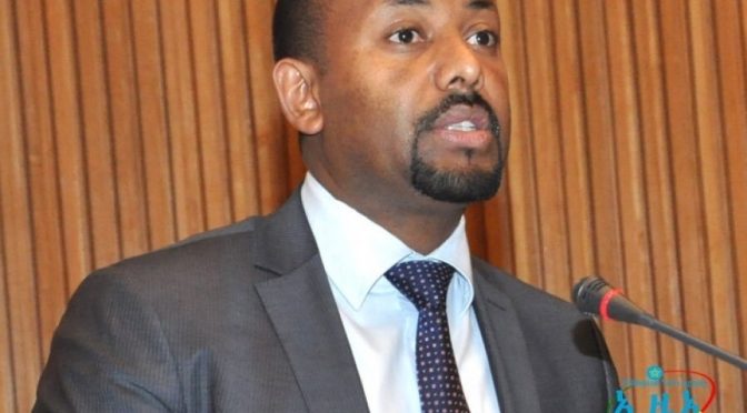 Ethiopia’s legislature  elects a 42 year old Abiy Ahmed as prime minister