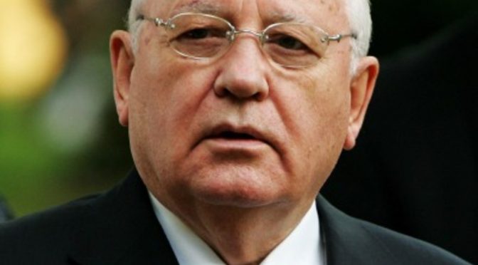 Courtroom Mail History- Today in 1992 Gorbachev reviews the Cold War