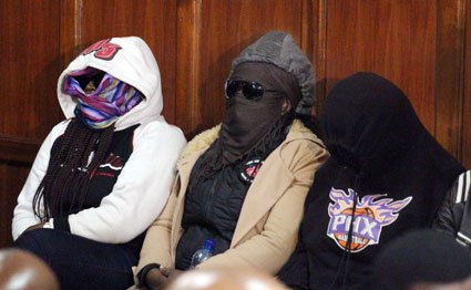 Bizarre habit creeps into courts as suspects hide faces in hoodies