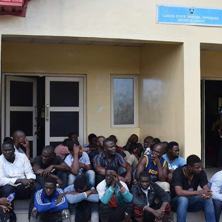 Traffic offenders arraigned in Lagos Mobile Court