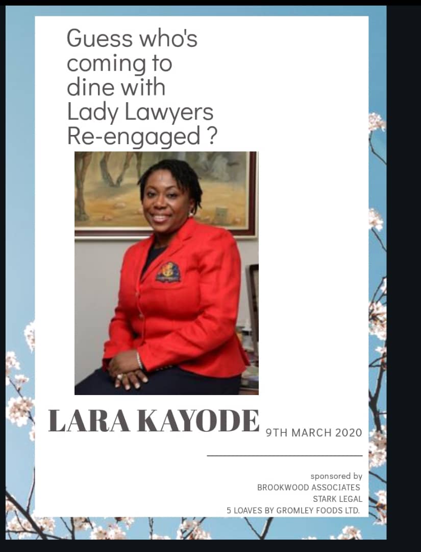 Lady Lawyers Re-engaged hosts round table dinner today to commemorate IWD 2020