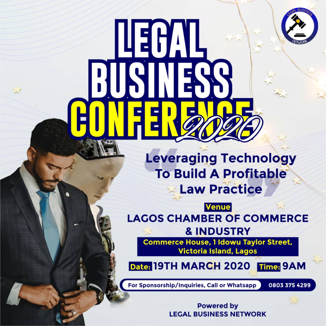 Legal Business Conference to hold on 19th March 2020