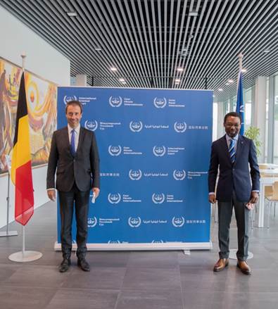 Belgium’s Minister of Foreign Affairs and of Defence visits the ICC