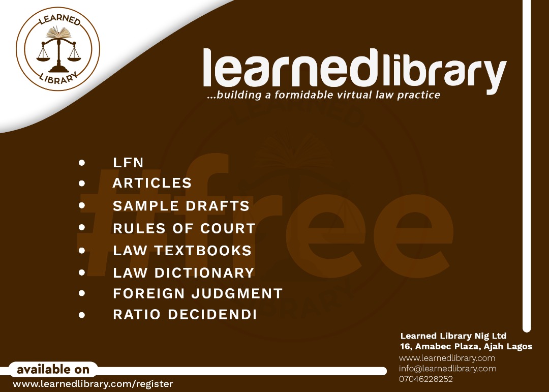 FREE: Learned Library introduces Learned Library Electronic Law Report