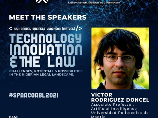 SPAACOABL2021: meet the keynote speaker – Victor Rodriguez-doncel