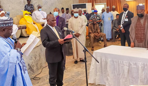 Gombe state governor swears in new Acting CJ
