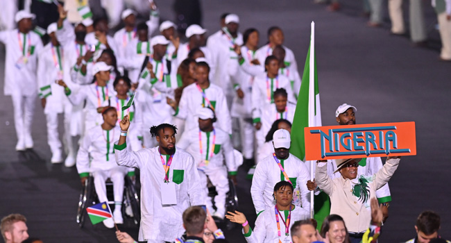 President Buhari Describes Nigeria’s Performance at the Commonwealth Games As a Parting Gift to Him